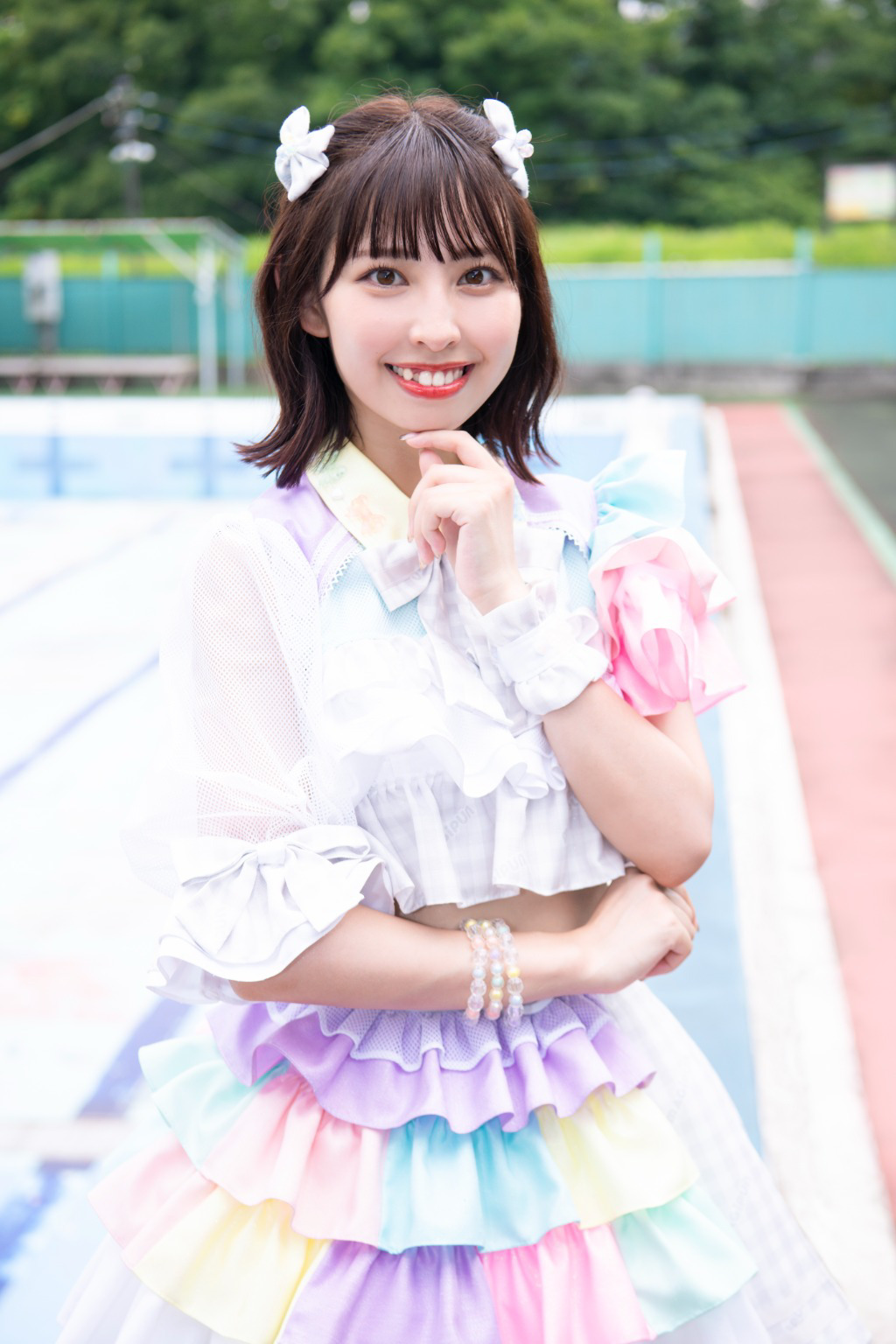 沖口優奈(マジカル・パンチライン)【チェキチャ！】タレントとの特典会